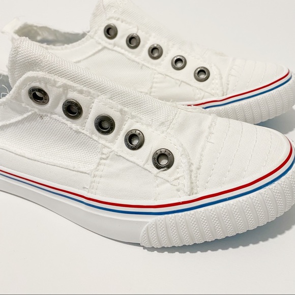 BLOWFISH Women’s White Buzz Canvas Sneakers - New in box - NWT - Picture 3 of 16